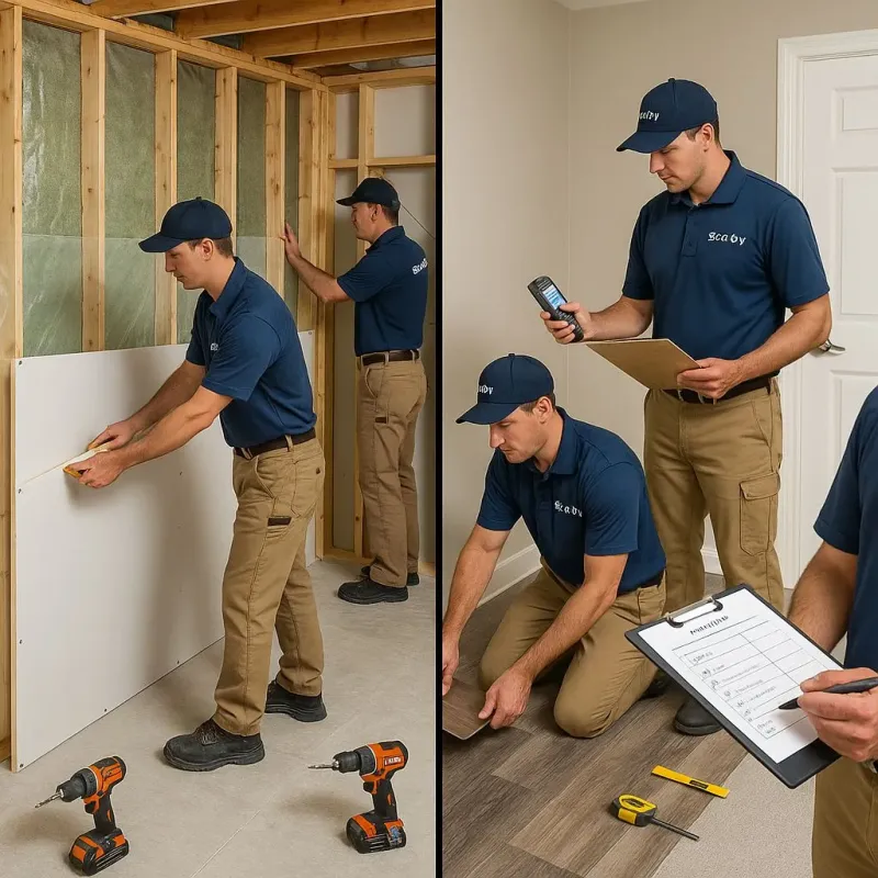 Repairs and Reconstruction process in Maysville, NC