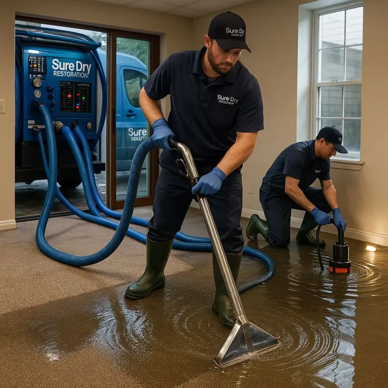 Water Extraction and Removal process in Maysville, NC